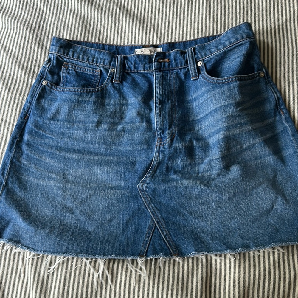 Madewell Jean Skirt